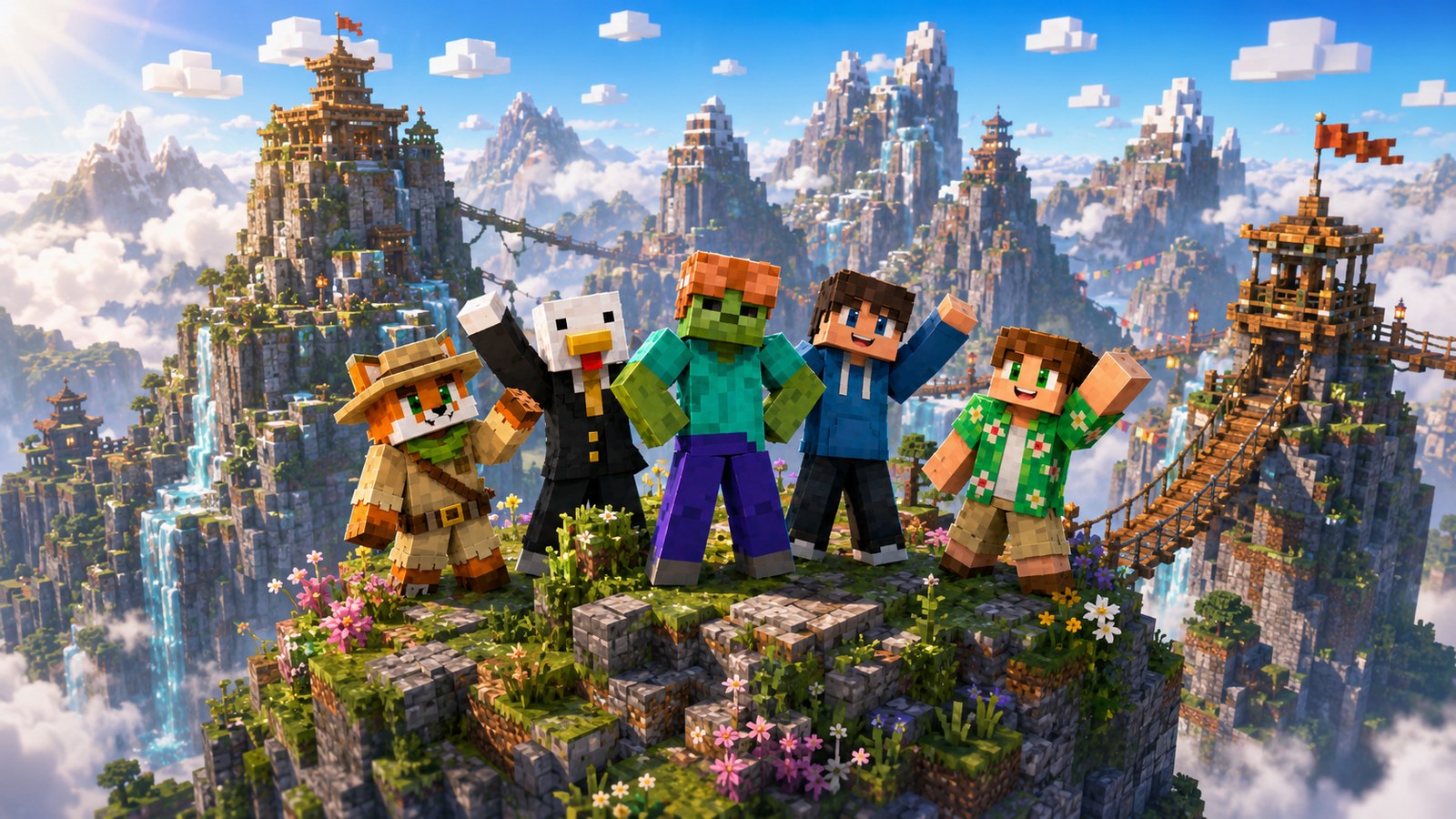 Doozys Island players planning around a map